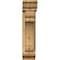 Ekena Millwork Olympic Traditional Rough Sawn Bracket w/ Offset Brace, Western Red Cedar, 6"W x 18"D x 26"H BKT0604X18X26OLY01RWR - alternate 2